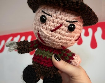 Freddy Krueger de crochê assustador
