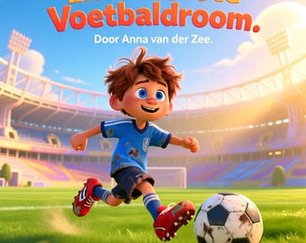Liam's Voetbaldroom E-Kinderboek,makkelijk,leuk,lerend