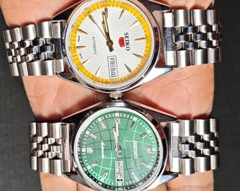 Seiko 5 Automatic 4206-0200 Day Date Vintage Ladies Watch Working 