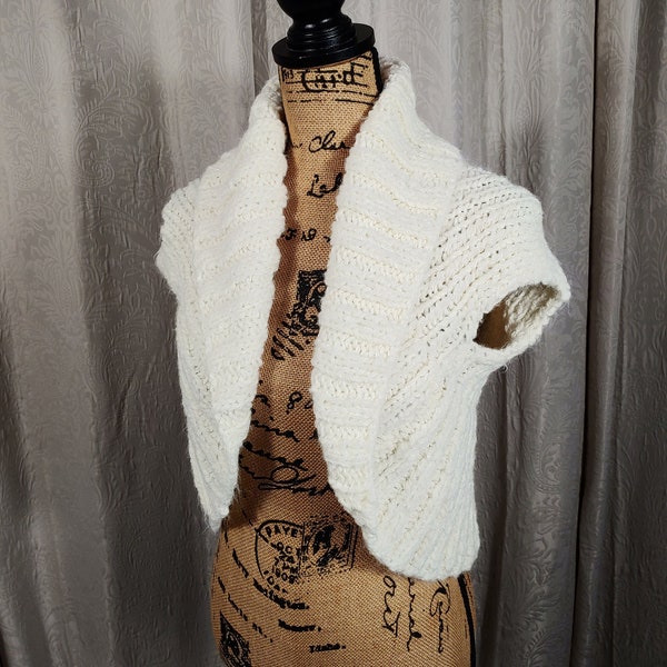 Vintage Soft Knit Bolero Cardigan