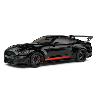 Ford Shelby GT500 Code Red 2022 Solido 1:18 gegoten model met aangepaste platen