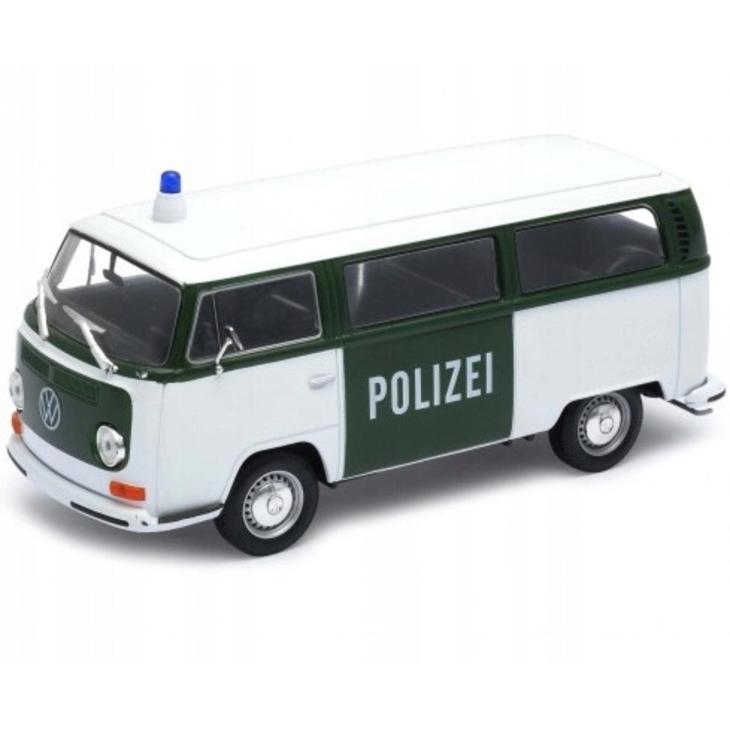 1972 VW Transporter T2 Diecast Model 1:24 Scale Welly Replica With