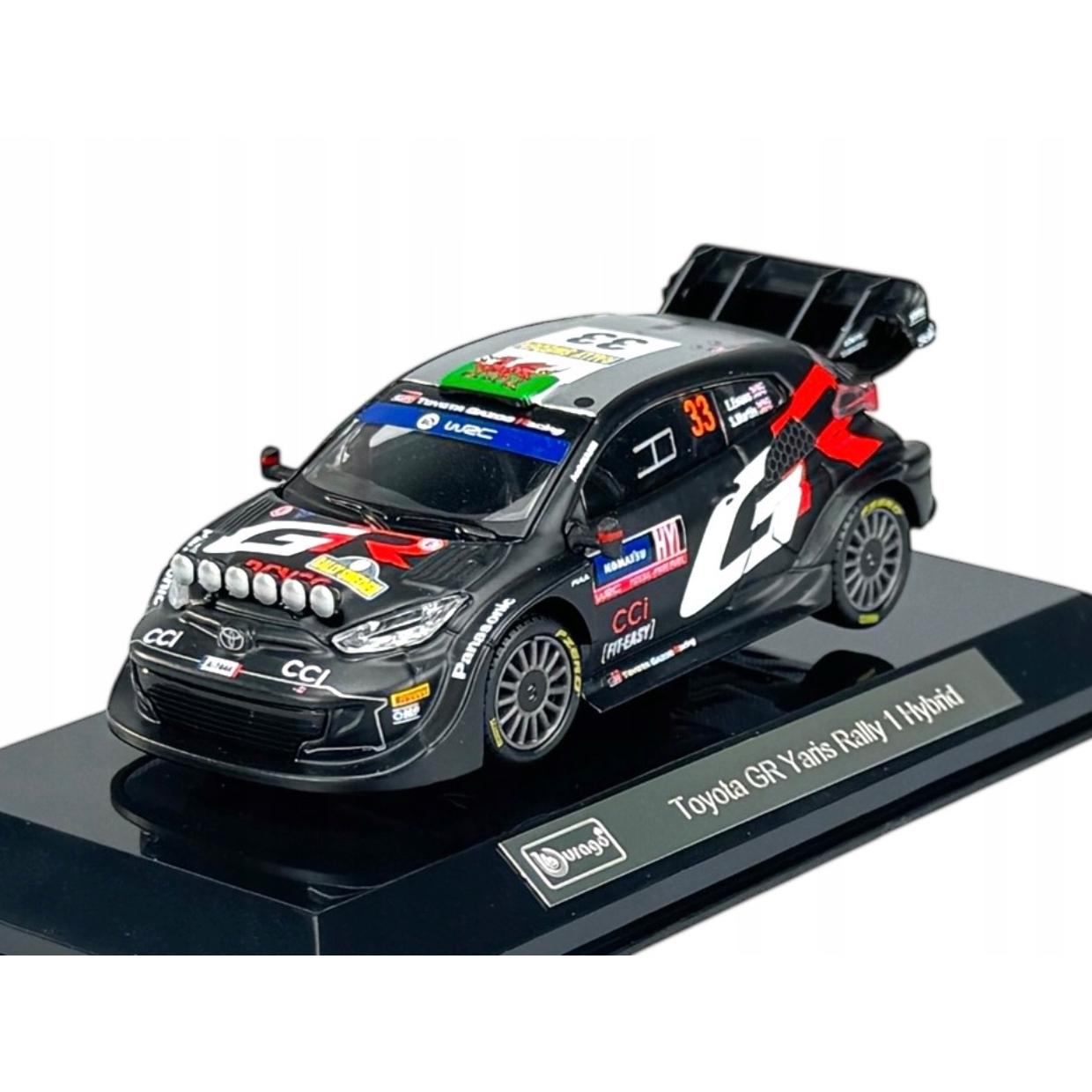 Toyota Yaris GR Rallye 1 - Monte Carlo 2023 - 1/43ème en boite