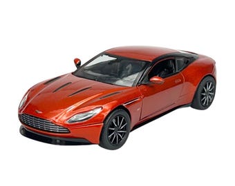 Aston Martin DB11 1:24 oranje gegoten model deuren: