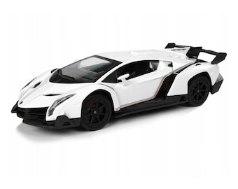 RC Lamborghini Veneno 1:24 witte 2,4 GHz lichten sportwagen afstandsbediening