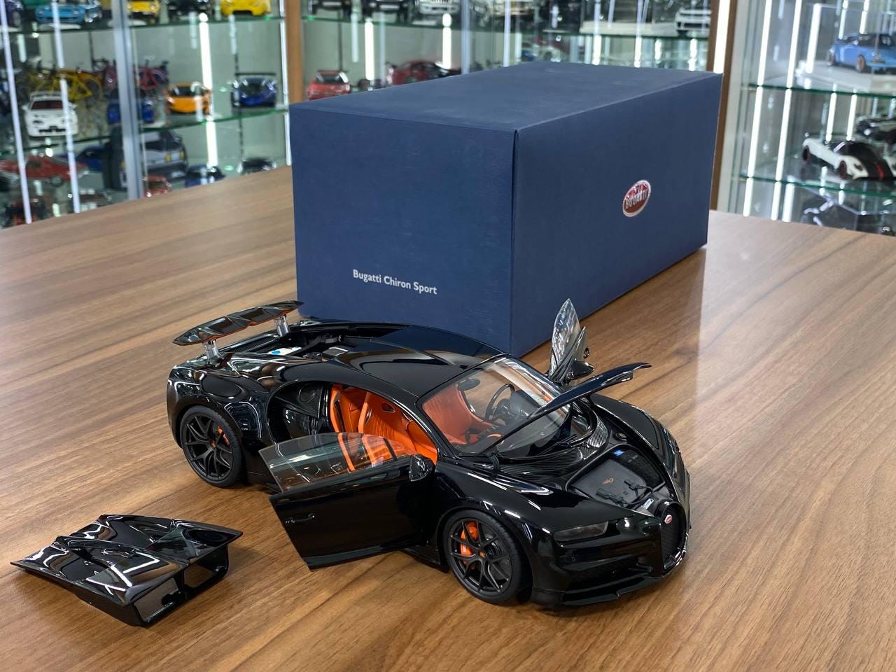 Autoart 1:18 Bugatti Chiron Sport 2019 Nocturne Black Diecast