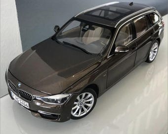 BMW F31 1:18 Bronze Model Car | BMW Collectible | Custom License Plate | Gift for Car Lovers