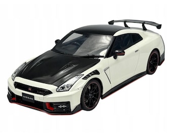 2024 Nissan GT-R Nismo 1:18 witte harsmodelauto – Kyosho Samurai-serie