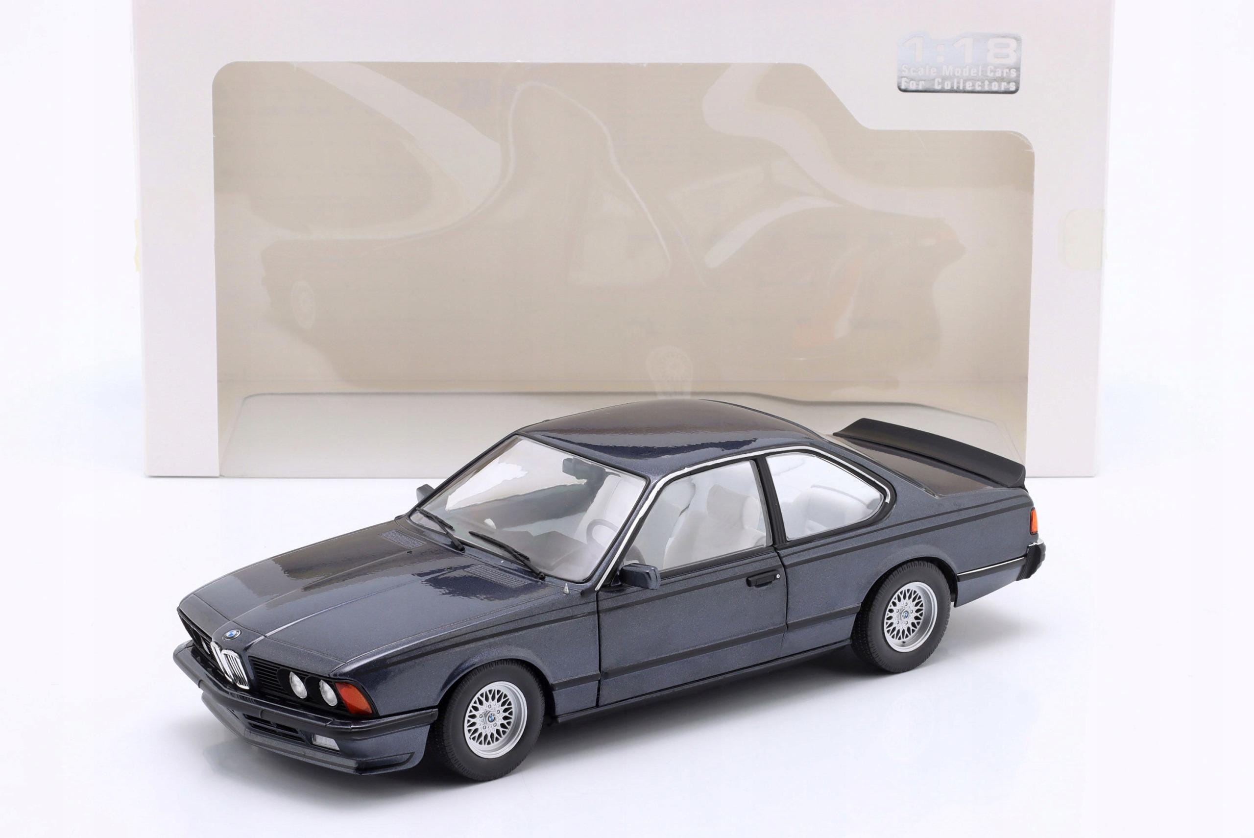 1:18 Scale BMW 635 Csi E24 Solido Diecast Model, Custom License