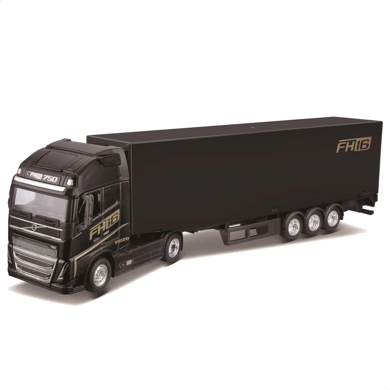 Bburago Volvo FH16 Globetrotter 750 XXL Black Diecast Model
