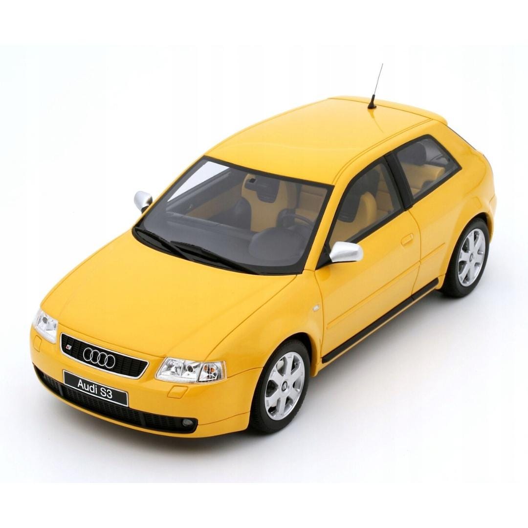 Ottomobile 1:18 Renault 8S Année 1969 jaune OT123 modèle voiture OT123 9580010202089