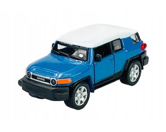 Maisto Blauwe Toyota FJ Cruiser 1:49 Diecast Model Car Opening Deuren Pull Go