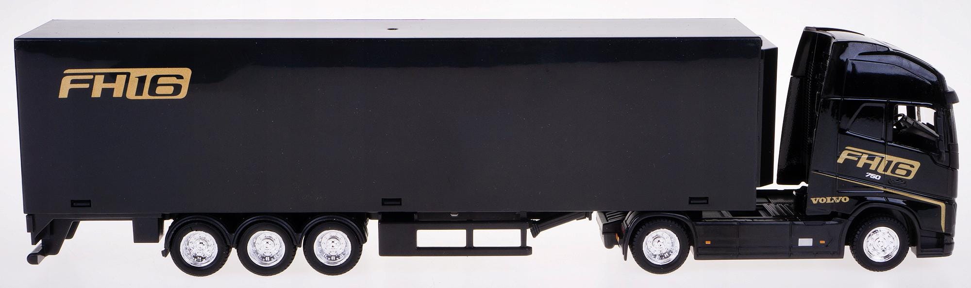 Bburago Volvo FH16 Globetrotter 750 XXL Black Diecast Model