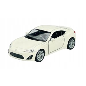 Welly Toyota 86 GT86 1:34 White Diecast Model With Custom License Plates