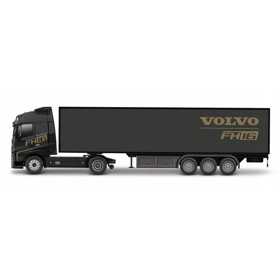 Bburago Volvo FH16 Globetrotter 750 XXL Black Diecast Model