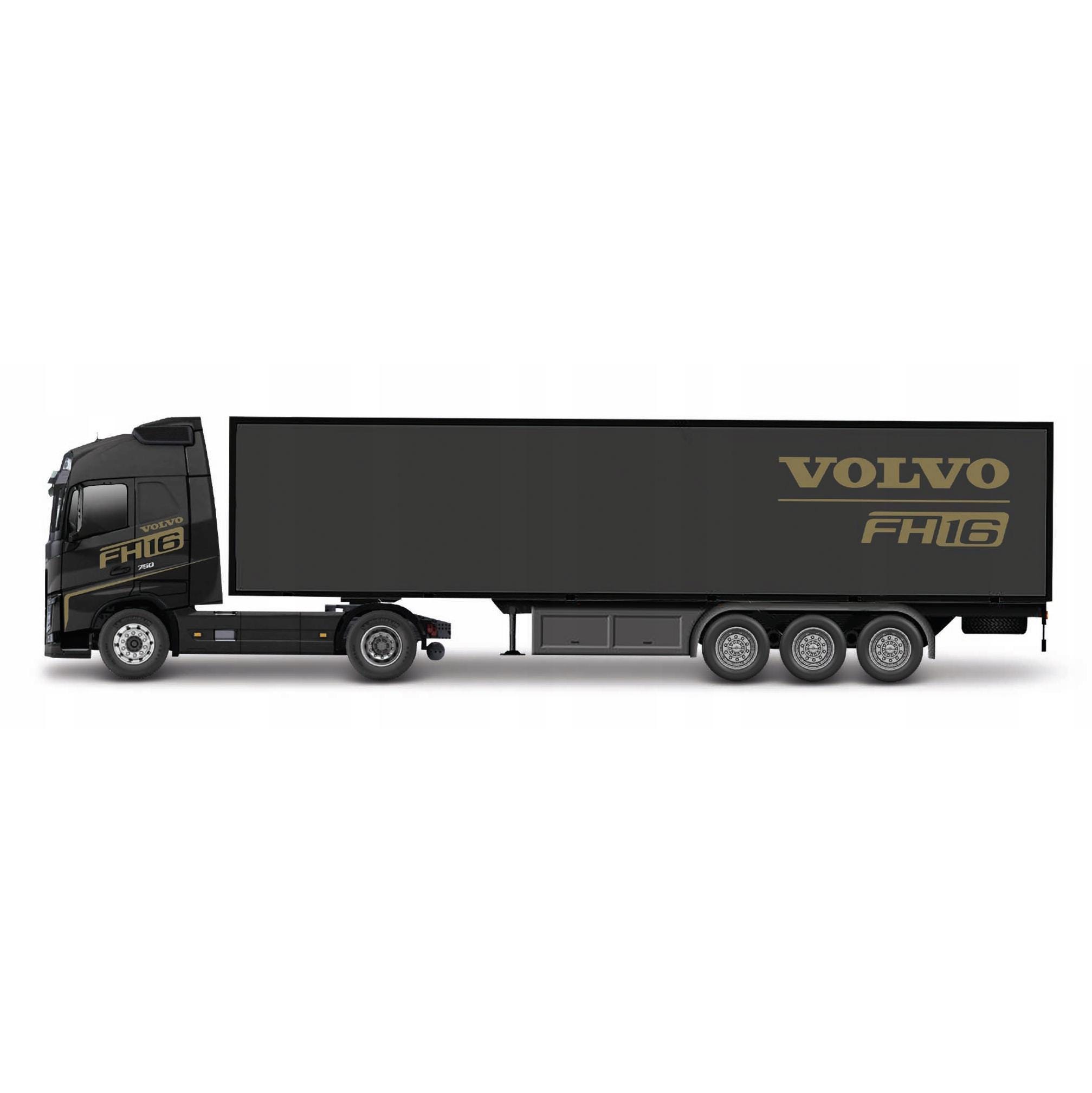 Bburago Volvo FH16 Globetrotter 750 XXL Black Diecast Model