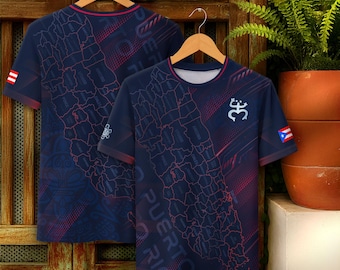 Puerto Rican Soccer Jersey for Men Women, Puerto Rico Football Jersey, Soccer Shirt for Fans and Players, Game Day Outfit, Fathers Day Gift