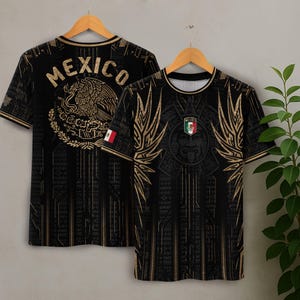 Mexican Aztec Soccer Jersey for Men, Mexico Football Jersey, Great Soccer Gift for Fans and Players, Game Day Outfit Idea
