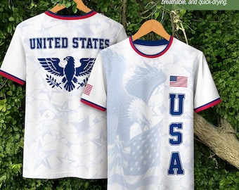 NIKE Vintage 90s Adults' Football Soccer Crew Neck Short Sleeves