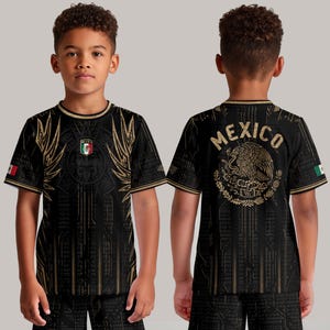 Mexican Aztec Soccer Jersey for Men, Mexico Football Jersey, Great Soccer Gift for Fans and Players, Game Day Outfit Idea image 9