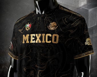 Mexican Aztec Soccer Jersey for Men, Mexico Football Jersey, Great Soccer Gift for Fans and Players, Game Day Outfit Idea