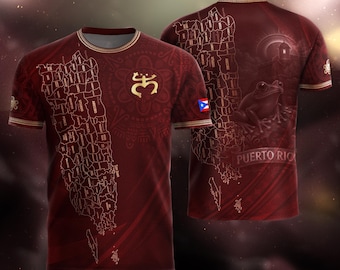 Camiseta de fútbol puertorriqueña para hombre y mujer, camiseta de fútbol de Puerto Rico, camiseta de fútbol para aficionados y jugadores, atuendo para el día del partido, regalo para el Día del Padre