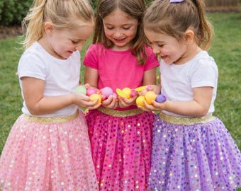 Newborn Pink Tutu Skirt for Girls, Toddler Tulle Birthday Gifts