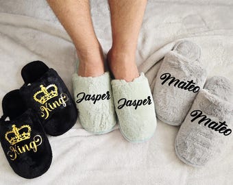 Cozy Comfort for Him: Men's Bedroom Slippers, Super Soft and Warm