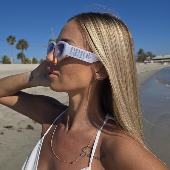 Personalized Bride Sunglasses: Bridal Shower, Bachelorette Party