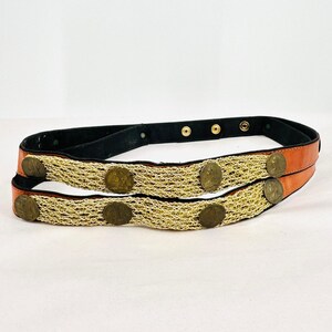 1980s Gold Belt - Etsy