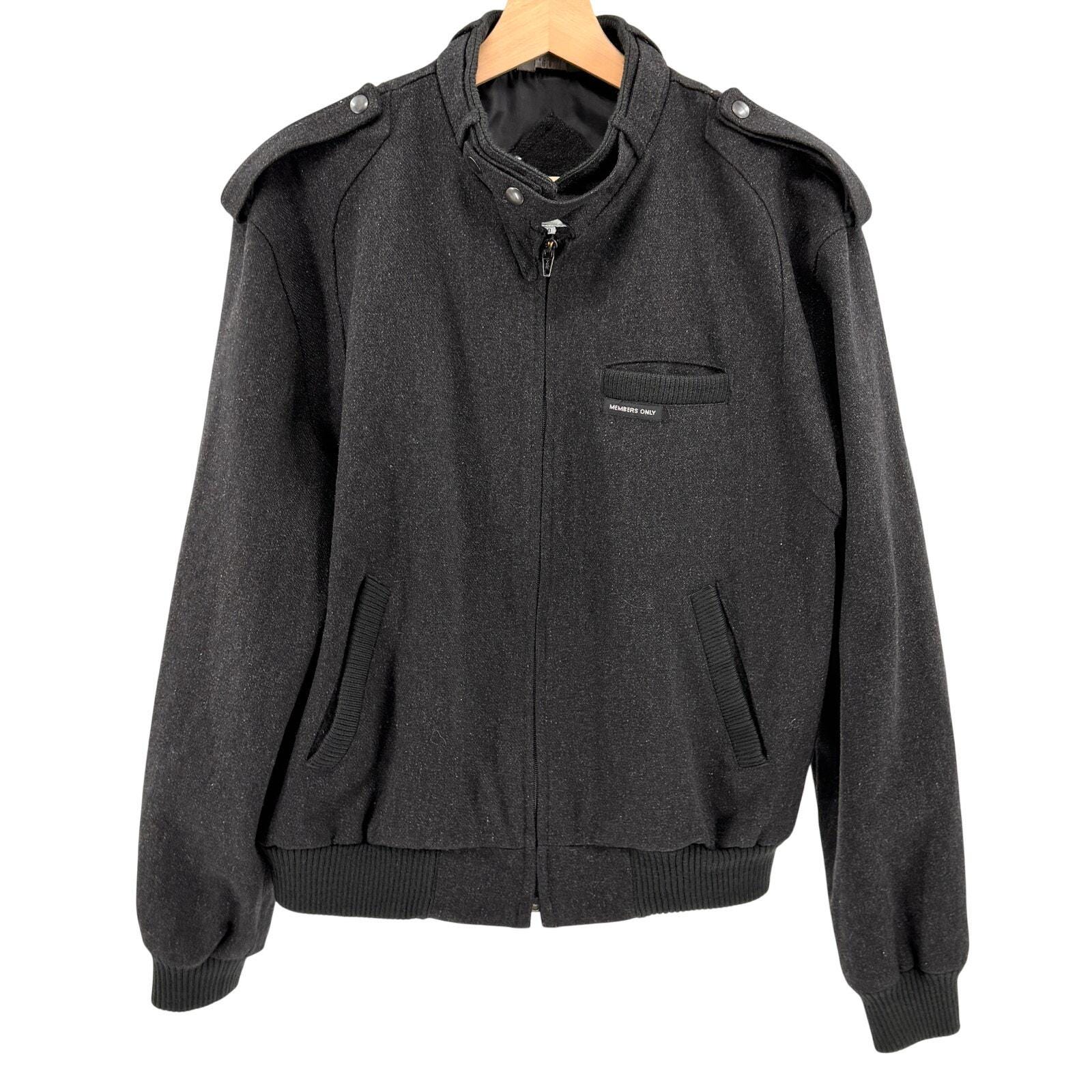 Members Only Wool Jacket - Etsy Members Only Wool Jacket - Etsy
