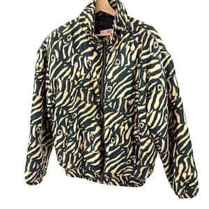 Zebra Track Jacket - Etsy