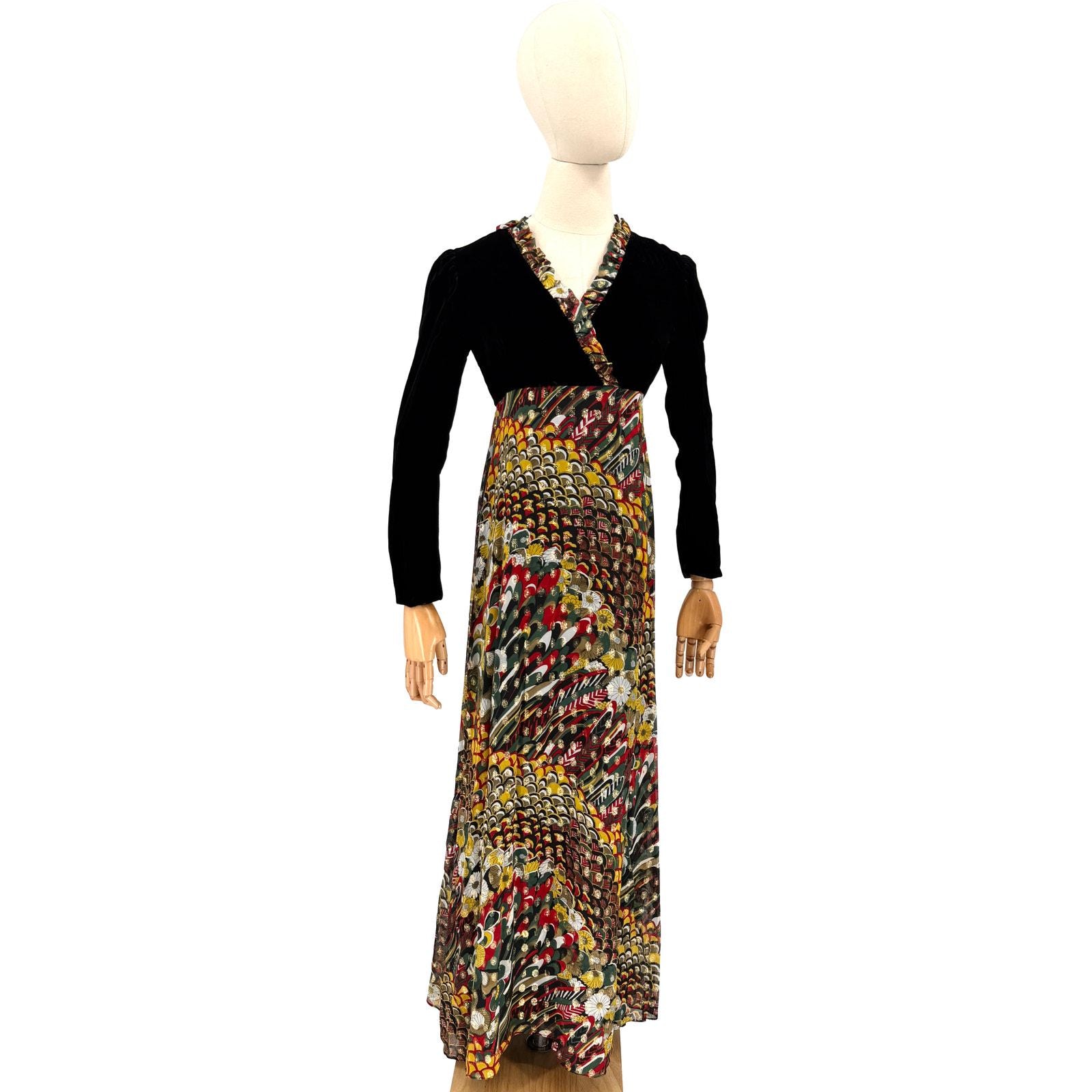 Gold Empire Gown - Etsy