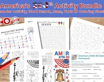 Amerikas 250.Geburtstags-/Jubiläums-Bonuspaket!