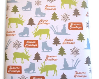 Holiday gift wrap