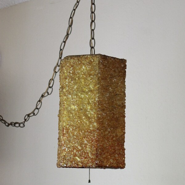 Vintage Swag Lamp Etsy
