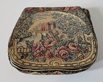 Jolles Original Tapestry Clutch, Fulco Prov RI Button