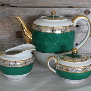Vintage Tea Set Bavaria Germany Coffee Set Teapot USA