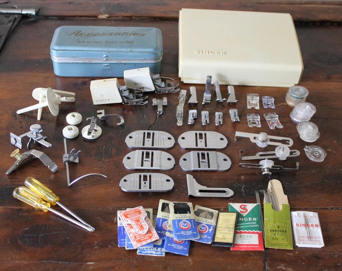 Singer Sewing Machine Parts Foots Plates Needles Bobbins Etsy