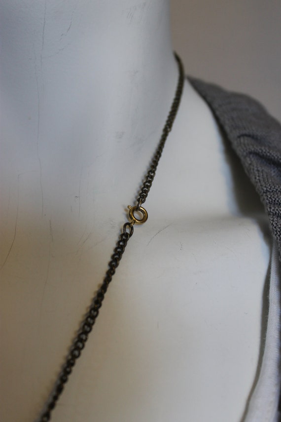 Vintage Brass Necklace - image 3