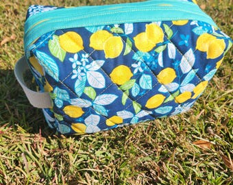 Lemon Makeup / Travel Bag
