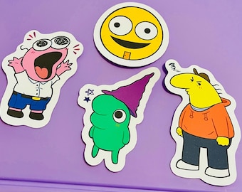Smiling Friends Stickers