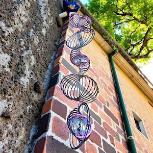 3D Tree of Life Wind Spinner | Rotating Metal Wind Chime | Stainless Steel Garden Decor | Outdoor Hanging Ornament | Home Gift for Her