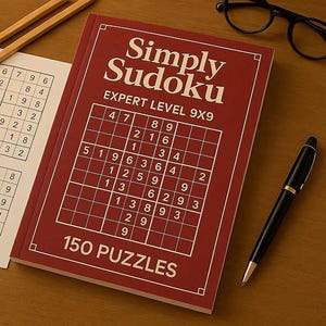 Printable Sudoku Puzzle Pack: Expert Level (PDF Download)
