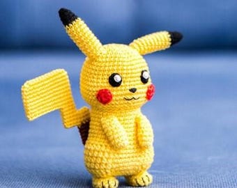Haakpatroon Pikachu: amigurumi knuffel DIY (pdf-download)
