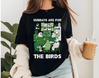 Philadelphia Eagles Shirt: Sundays are for the Birds, Football Gameday Tee