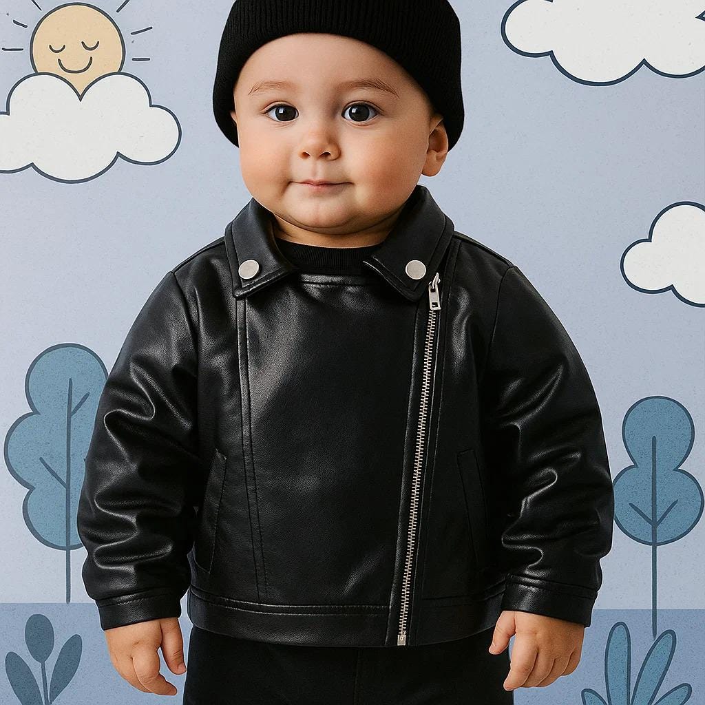 Baby Biker Jacket
