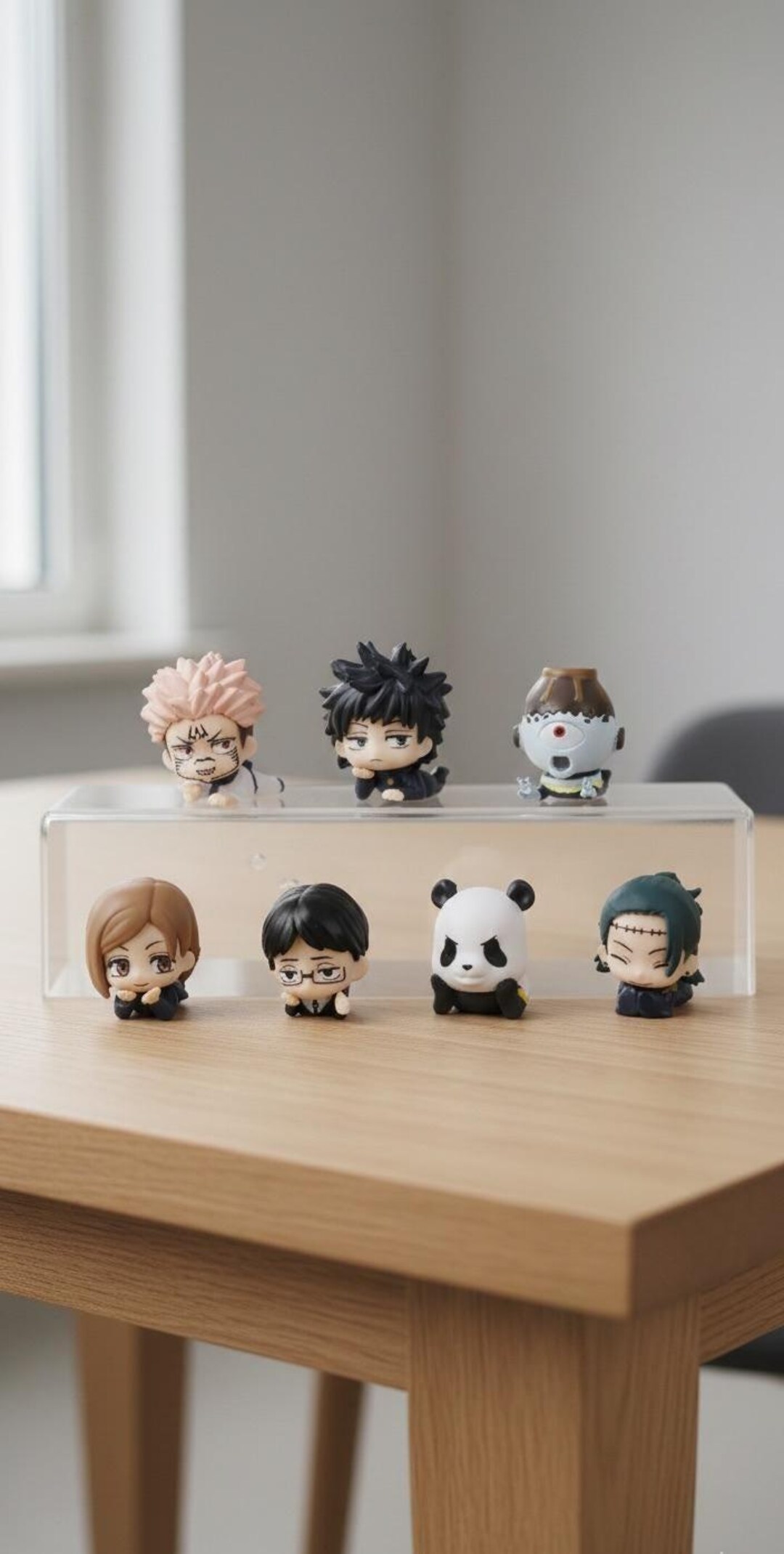 Mini Anime Stack Anime Chibi Mini Figures Set – Cute Manga PVC Collectible Desk Decor ...