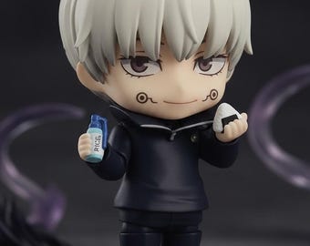 Figura de Inumaki Toga de Jujutsu Kaisen: adorable figura coleccionable de anime, decoración de manga, regalo para gamers, figura navideña de anime.