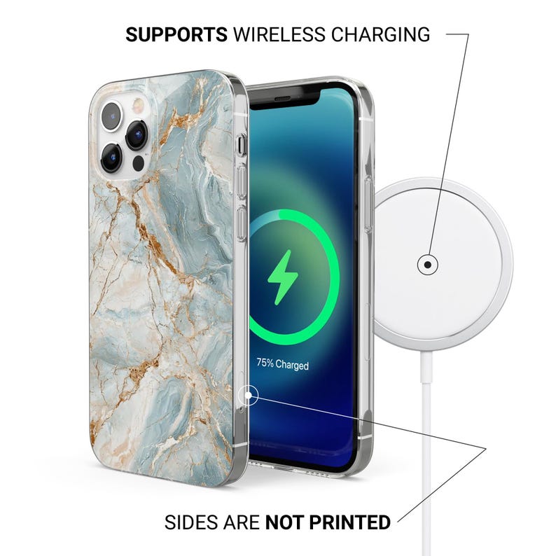 Marmor Handyhülle Luxus Stein Marmor Abdeckung für iPhone 17 Air 16 15 14 13 12 11 Samsung S25Ultra S24 S23FE S22 A16 A56 Pixel 10 Pro 9A 8A Bild 7